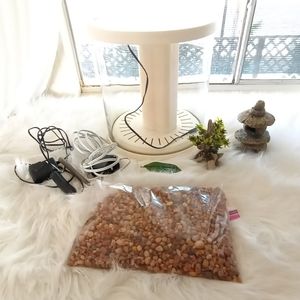 Glass fish tank 3 gallons, payments accepted